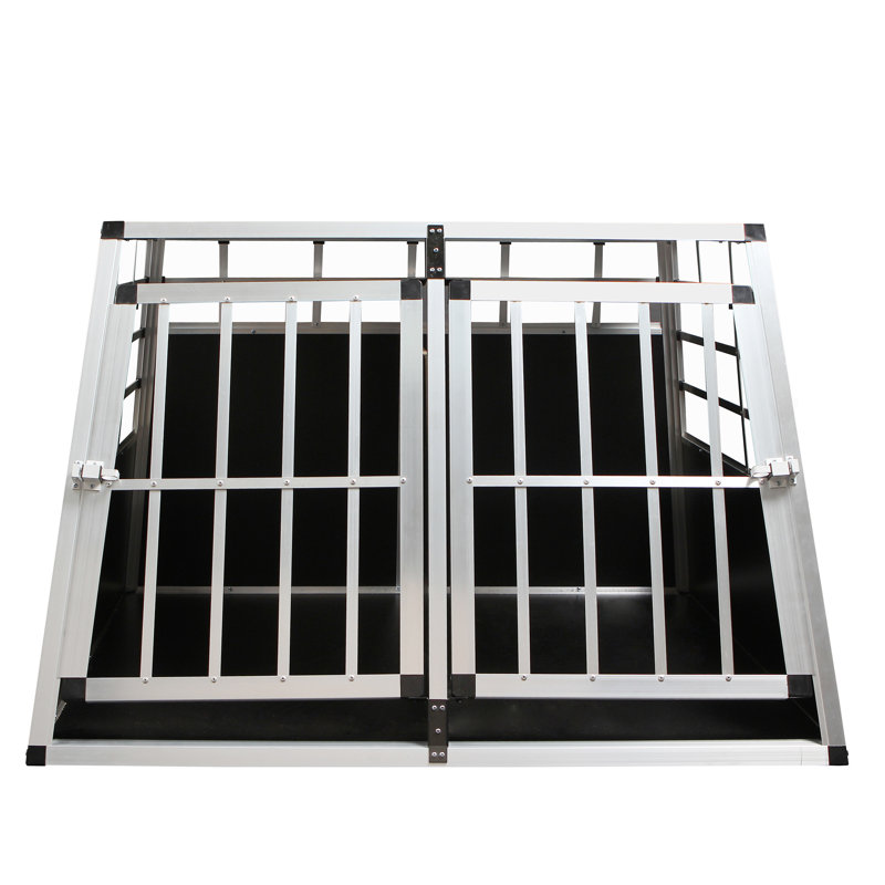 Caisse de voyage en aluminium pour animaux
