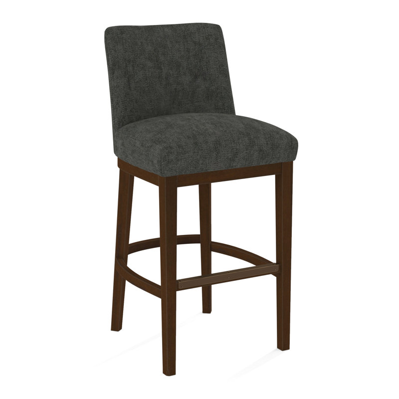 Upholstered Stool, Pecan, 61353-71