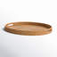 Artifacts Rattan Oval Ottoman Tray With Cutout Handles-101462499