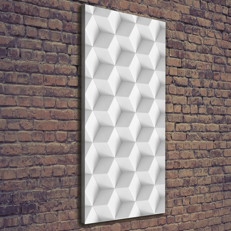 3D Abstraction - Wrapped Canvas Print