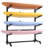 Freestanding Kayak and SUP Outdoor Storage Rack, Heavy Duty Adjustable Weatherproof Stand for Canoe, Boat, and Paddleboard