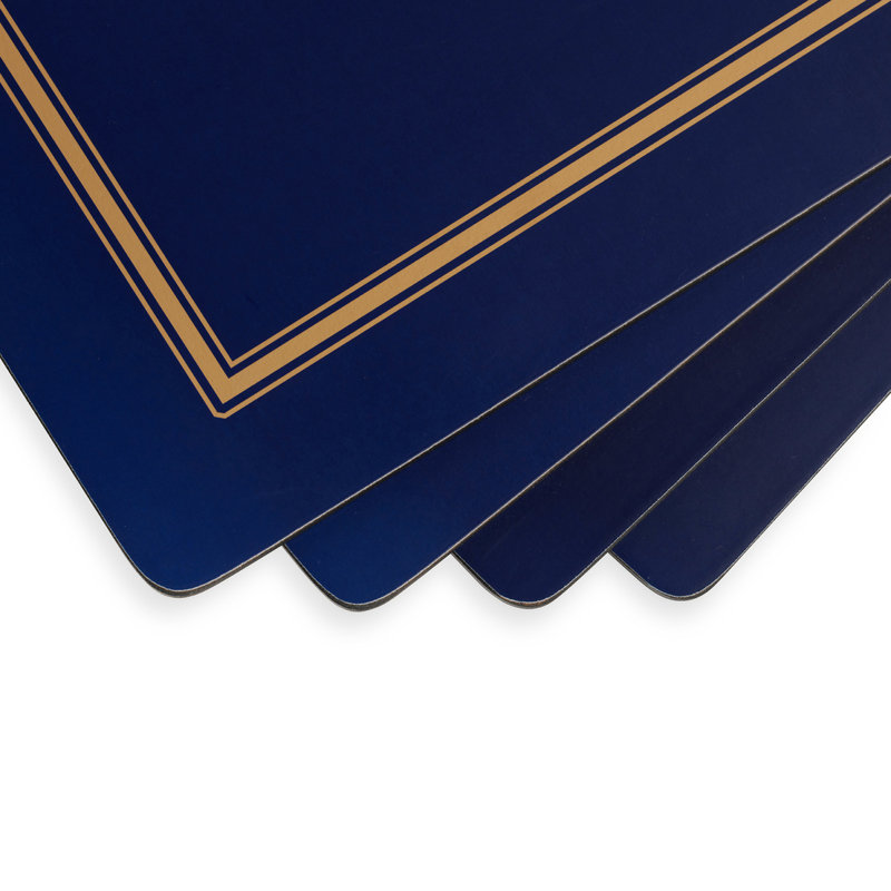 Pimpernel Classic Placemats 15.7 X 11.7", Midnight Blue