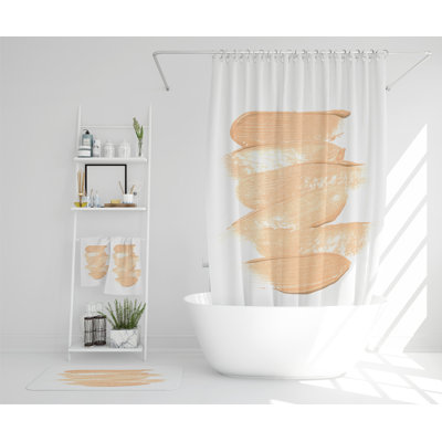 Nemesio Polyester Shower Curtain Set