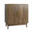 Carved 2 Door Sideboard Buffet Cabinet with Adjustable Shelves, Multifunctional Storage for Various Living Spaces