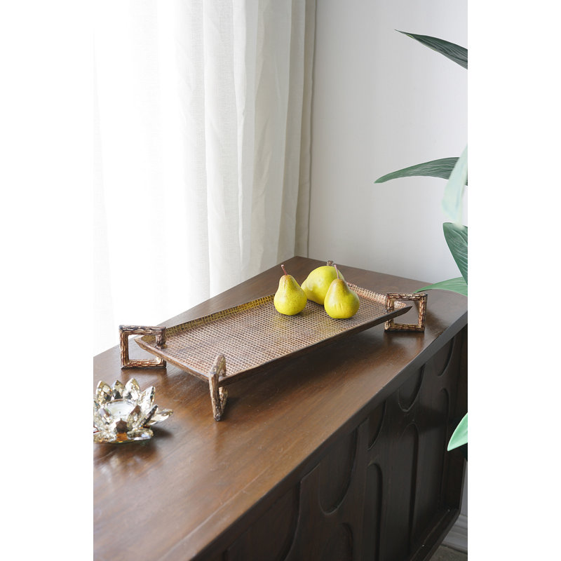 19.5x9.5x3" Decorative Tray