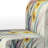 Abstract Flowers - Traditional Upholstered Slipper Chair-112840483