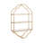 Leoh 3 Piece Hexagon Metal Floating Shelf-893336654