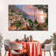Seaside Positano - ensemble de 3 toiles tendues-92828935
