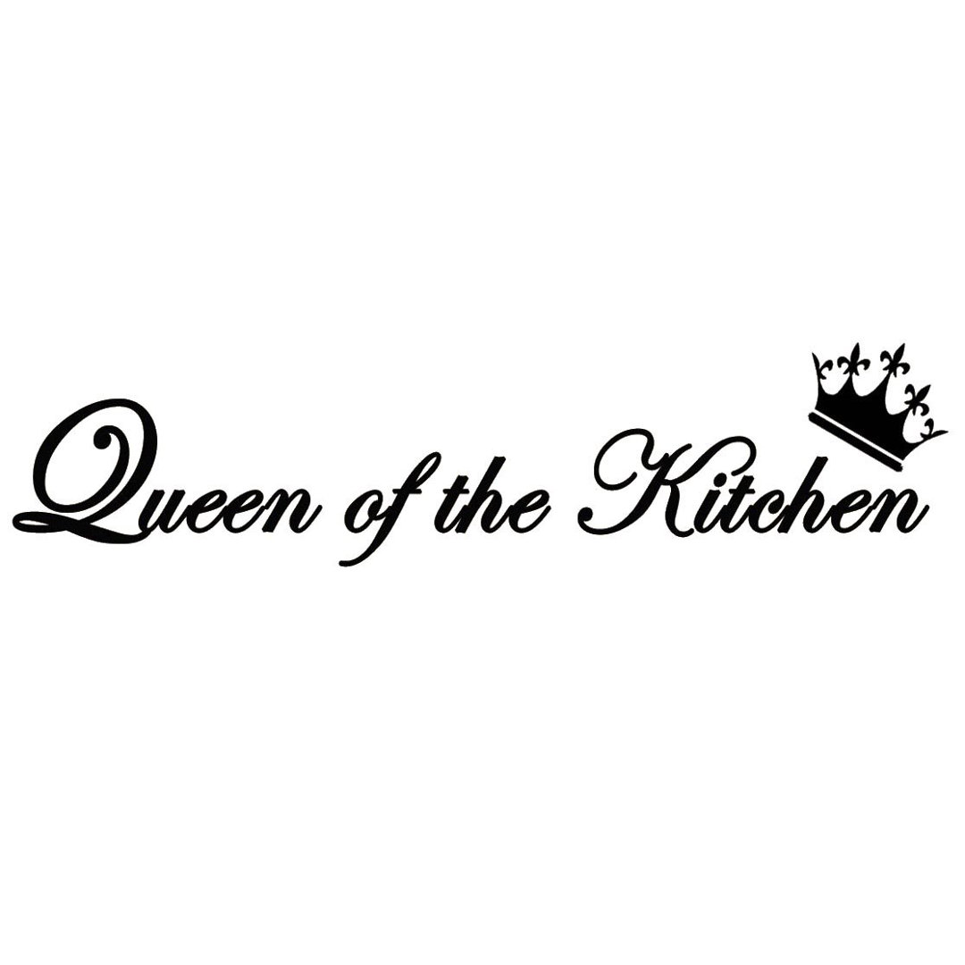 Drewes Queen of the Kitchen Wall Decal Winston Porter