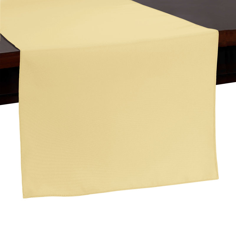 Carnbrock Eider & Ivory - Basic Polyester3, 3, Cornsilk Light Yellow, 54" x 14"