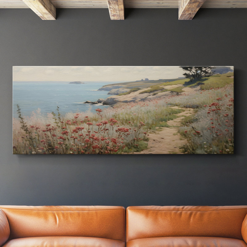 Série paysage - MIX - Toile tendue avec châssis - Prêt à accrocher, H 12 po x l 30 po