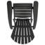 Chaise Adirondack pliante en bois massif Woking-28021090
