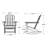 POLYWOOD Palm Coast Adirondack Rocking Chair-12458655