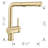 Linus Low Arc Pull-Out Dual-Spray Kitchen Faucet-66477604