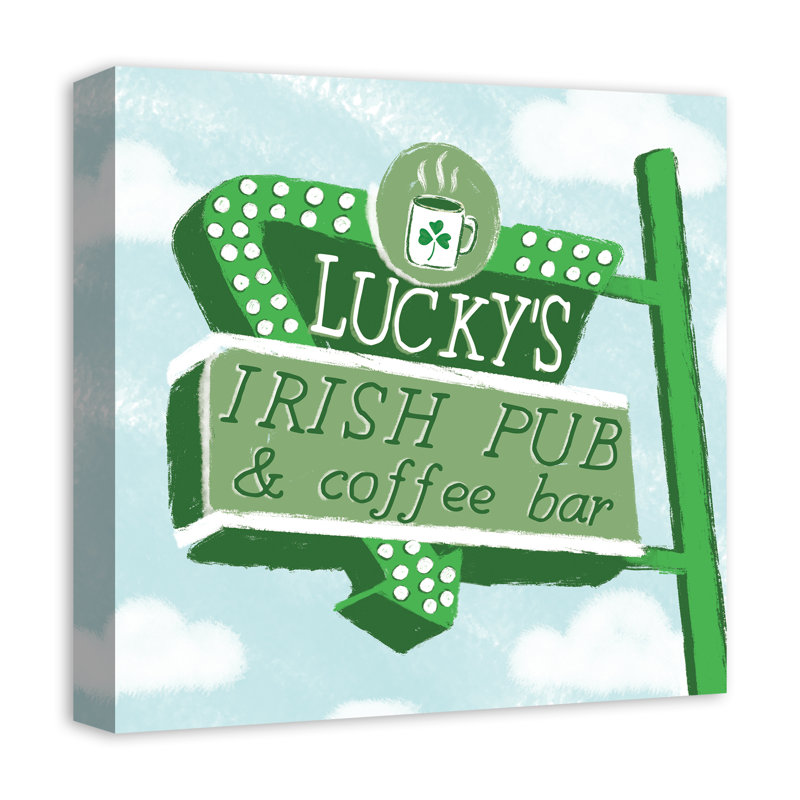 Lucky's Irish pub & Coffee Bar sur toile