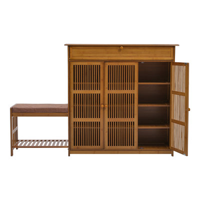 23 - Pair Shoe Storage Cabinet