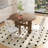 Modern Farmhouse Dining Set - Cross-Leg Round Table & Windsor Chairs - 3/5-Piece Kitchen Set-1310188157-1310188097