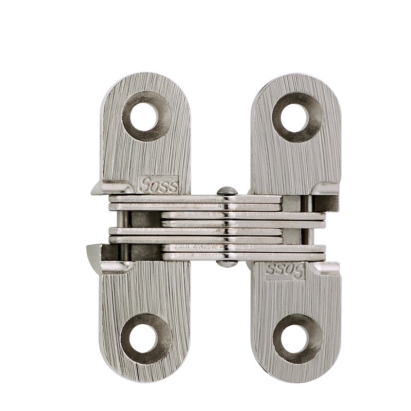 SOSS Model 203 for 3/4" Thick Material, Satin Nickel