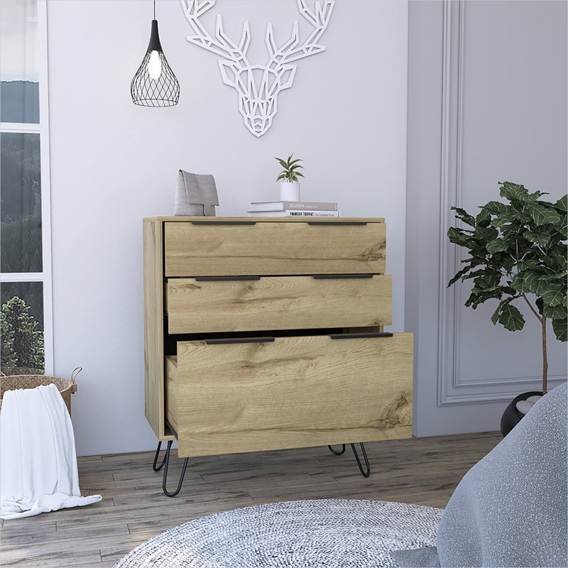 13.83'' W 3 - Drawer Dresser