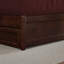 Lit plateforme en bois massif avec pied de lit et tiroirs sous le lit Asparas-1420412592-1467271232
