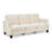 84'' Linen Upholstered 3-Seater Sofa-698186992