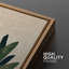 «Fleurs botaniques noires et blanches, minimaliste minimaliste», 2 pièces sur toile-99016242-99016243