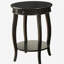 Black End Table with 1-Drawer