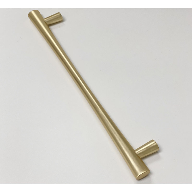 Satin Gold "Century" 7-9/16" Centers Cabinet Handle