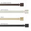 Tringle à rideaux simple réglable en fer de 66 po à 120 po 1 po-69586653