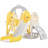 Creationstry High-Density Polyethylene (HDPE) Swing Set with 1 Swing(s) , 1 Slide(s)-98357505