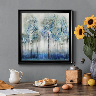 Forêt de rêve - cadre photo, reproduction d'art sur toile