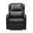 Reclining Chair 1Pc Comfort Seating Faux Leather Upholstery Living Room Furniture Solid Wood-1329112631-1329112628