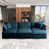 Blue Chenille