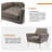 Johan Armchair With Tufted Back-69989032