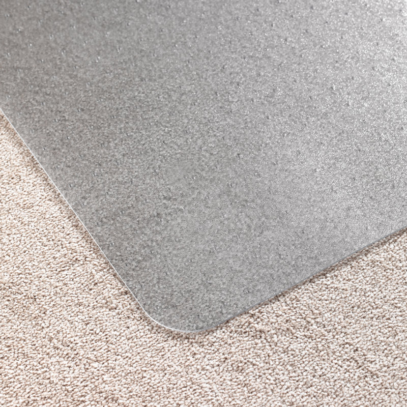 Floortex Computex Anti-Static Vinyl Chair Mat for Carpets up to 3/8", Included, 36" x 48"