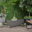 Banc de rangement pour patio