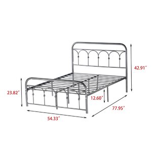 August Grove® Myhre Metal Bed & Reviews | Wayfair