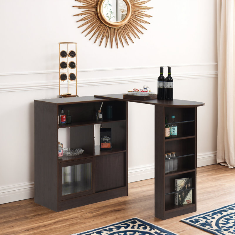 Rotating and Extendable Bar Table