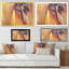 «Foal Horse In The Meadow», peinture sur toile-68471522-68471533