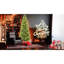 4ft Christmas Tree With 150 Energy - Efficient Warm White Led Lights, 424 Realistic Pe+ Branches, Space Saving Hinged Structure And Stable Stand For Small Spaces Areas, Mixed Quick Setup Support Tight