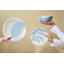 Colorblock Handmade Porcelain Salad/Dessert Plate