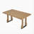63" Rectangular Dining Table (Light Ash)-1528211976