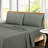Luxury Secure-Fit Bed Sheet Set - Deep Pocket Elastic Sheets, Breathable Hotel Bedding with Pillowcases - Wrinkle Free Oeko-Tex Sheets-115840701-115840706
