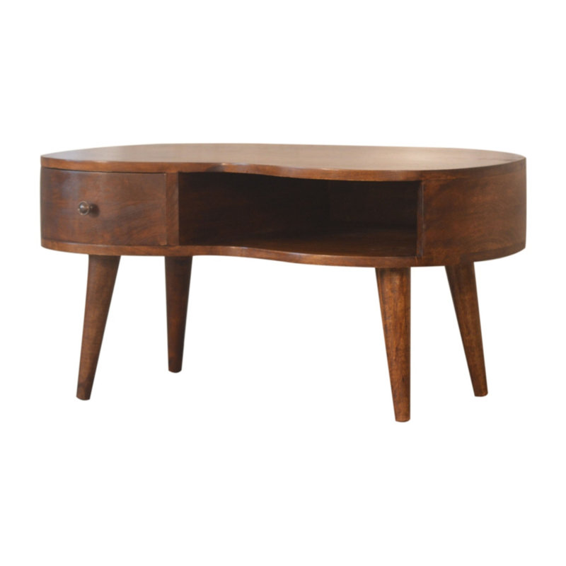 80cm Solid Wood Console Table