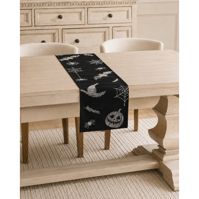 Dowell Happy Halloween Table Runner
