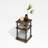 Creekside Easy Assembly Multipurpose Shelf, Brown Walnut/Black
