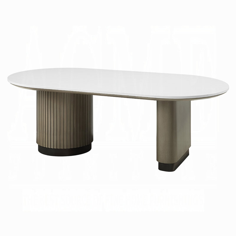 Table basse Bozman avec plateau d'ingénierie