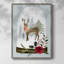 «Snow Globe Village Collection», reproduction encadrée B - bois massif-1847018589