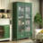 Retro Multi-Function Solid Wood Bookcase