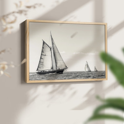 Nautical Series-LI -Framed Print - Restickable